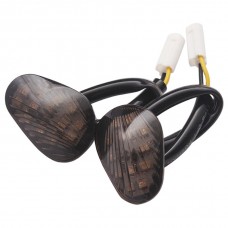 iTobest Flush Mount LED Turn Signal Light for Motorcycles - Compatible with Yamaha YZF R1 R3 R6 R6S FJ 09 FZ MT 07 09 (Smoke)ATS (Small)【Brand: iTobest】【ASIN: B0D9BJ2B3T】【UPC: 748691762417】